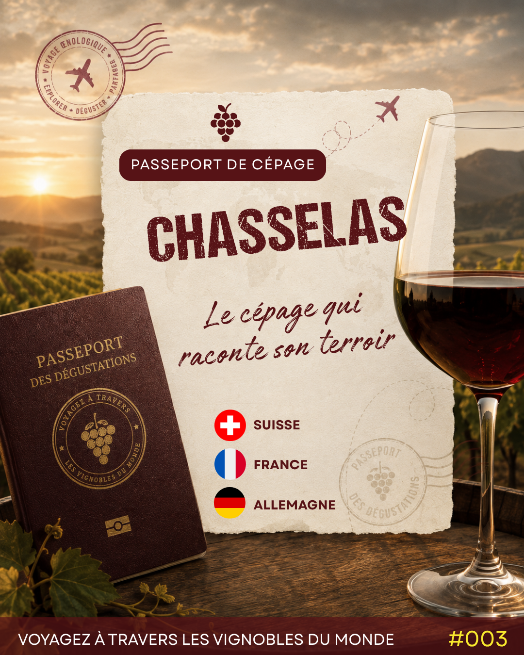 Passeport de cépage Chasselas